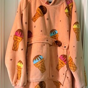 Kids Ice Cream Cone Hoodie